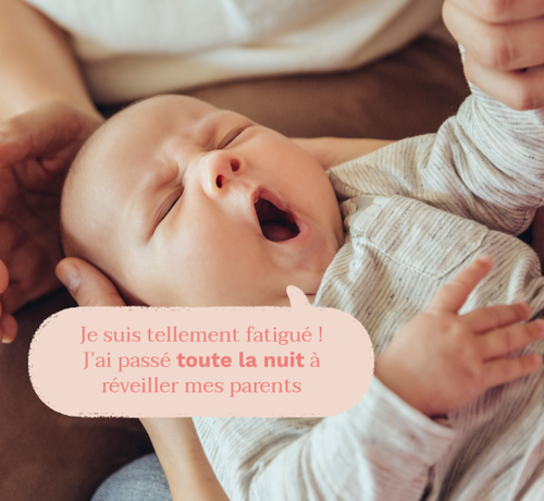 Bébé en pyjama qui baille  - Mustela Belgium - 1