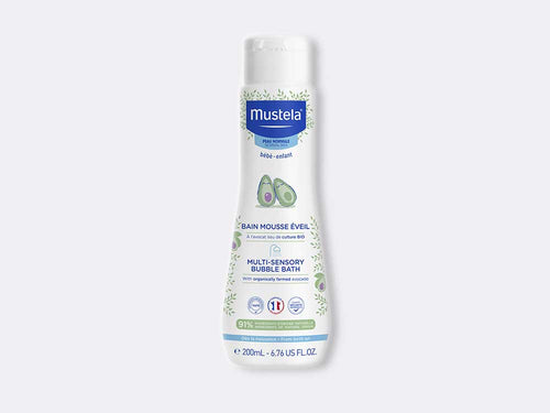 Bain mousse éveil à l'avocat Bio - Mustela Belgium - 1