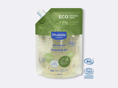 Eco-Refill Wasgel lichaam en haar Bio gecertificeerd - Mustela Belgium