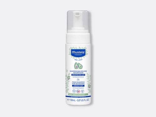 Shampoing mousse nourrisson, croûtes de lait - Mustela Belgium - 1