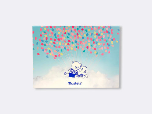 Mustela emballage cadeaux boite rigide bebe musti ballons - Mustela Belgium - 1