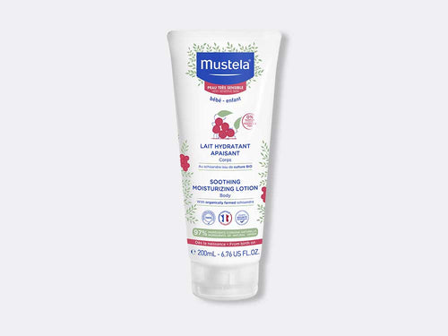 Lait hydratant apaisant, au schisandra Bio - Mustela Belgium - 1