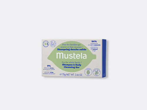 mustela famille bébé shampoing douche solide 75g - Mustela Belgium - 4