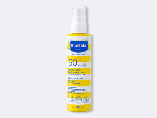 Mustela Spray solaire haute protection bebe SPF50 200ml  - Mustela Belgium - 6