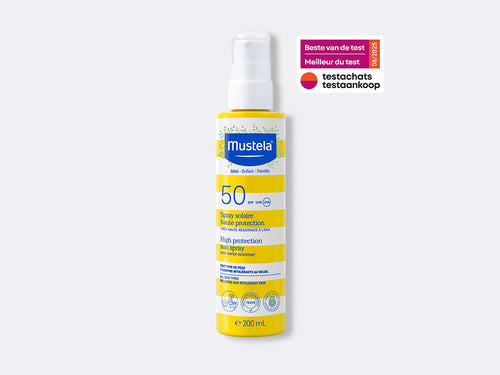 Spray solaire haute protection SPF50 - Mustela Belgium - 1