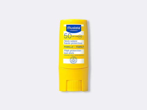 Stick solaire SPF50 famille - Mustela Belgium - 1