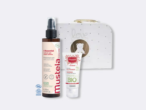 mustela valisette maternite lait essentiel baume allaitement - Mustela Belgium - 1