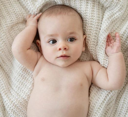 Visage d'un bébé mignon - Mustela Belgium - 1