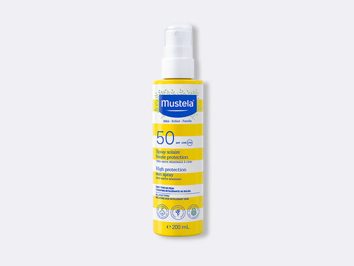 Spray solaire haute protection SPF50 - Mustela Belgium - 1