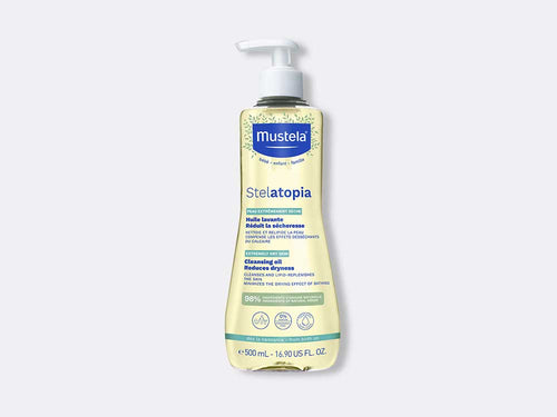 Stelatopia Wasolie anti-jeuk - Mustela Belgium - 1