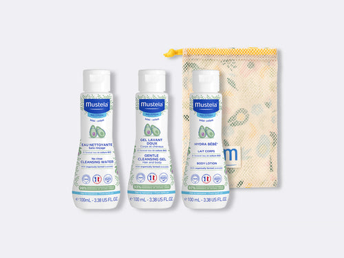 Kit Minis essentiels 3x100ml - Mustela Belgium - 1