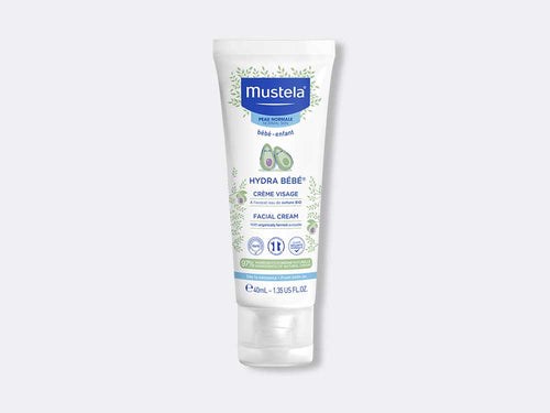Hydra Bébé Crème visage, à l'avocat Bio - Mustela Belgium - 1