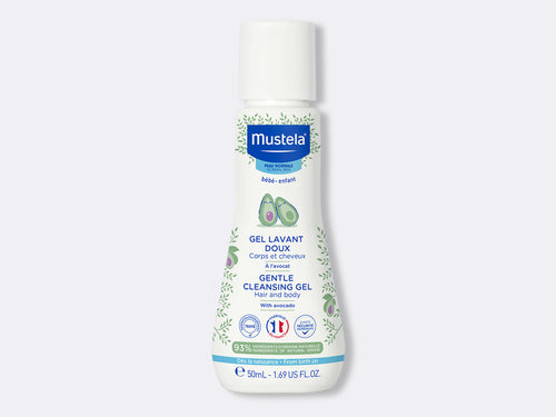 Mustela peau normale gel lavant doux bebe echantillon 50ml - Mustela Belgium - 1