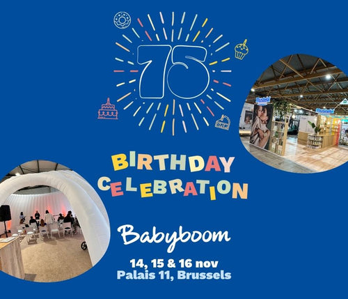 Mustela viert 75 jaar op de Babyboom-beurs 
