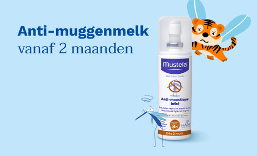 Tot 8 uur bescherming tegen muggen 