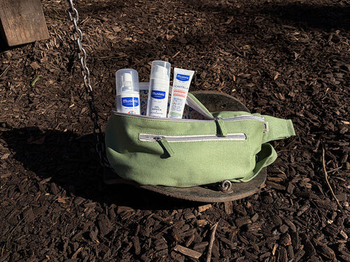 mustela banane petits bobos mustela vert sauge - Mustela Belgium - 3