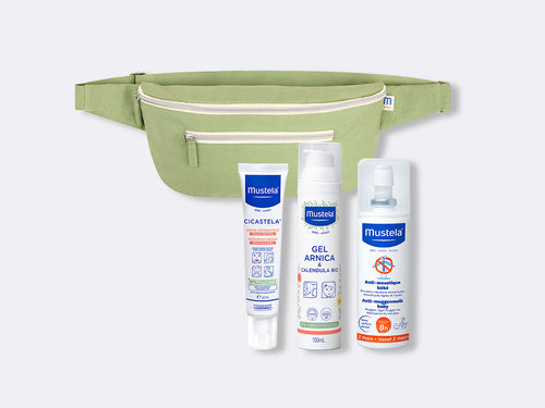 mustela banane petits bobos mustela coton vert - Mustela Belgium - 2