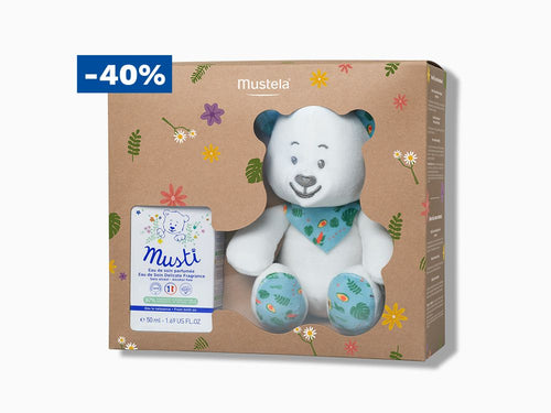 Koffertje met Musti Verzorgingswater TGT 31/07/2026 - Mustela Belgium - 1