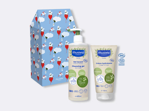 Bad en verzorgingsset – zonder parfum  - Mustela Belgium - 1