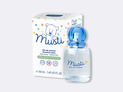 Musti eau de senteur musti parfum bébé enfant pack avec le flacon - Mustela Belgium - 3