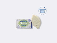 Shampoing douche solide + Boîte voyage offerte - Mustela Belgium
