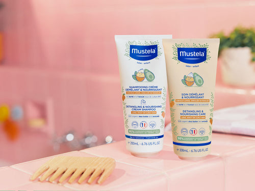 soins douche shampoing cheveux ondules bebe Mustela - Mustela Belgium - 5